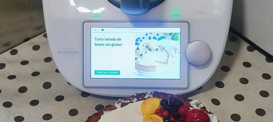 Recetas contra el calor TARTA HELADA DE LIMON SIN GLUTEN