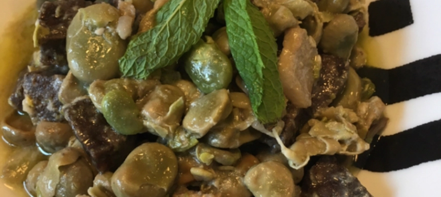HABAS A LA CATALANA ( plato tradicional del recetario Catalán) con pocos ingredientes y con muy buenos resultados