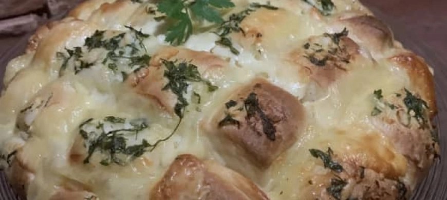 PAN DE AJO Y QUESO