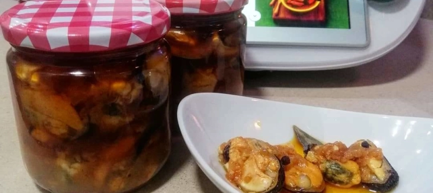 Mejillones en escabeche