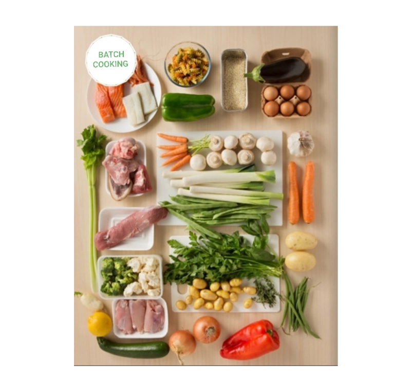 BATCH COOKING (como cocinar en tres horas un menú semanal)