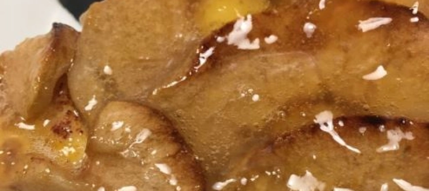 TARTA DE MANZANA Y CREMA PASTELERA ( receta tradicional que nunca falla con la gelatina de manzana que la cubre y que hará que se conserve mejor)