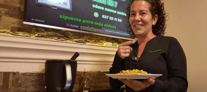 GARBANZOS CON PUERRO Y CANSALADA