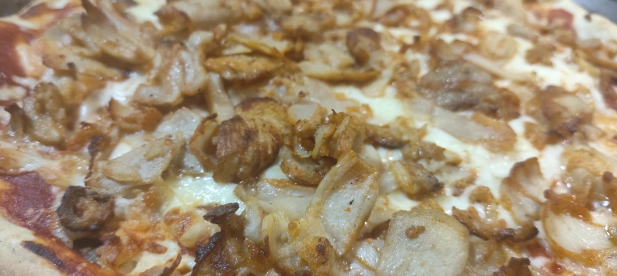 Massa y pizza casera 100% en 10 minutos.