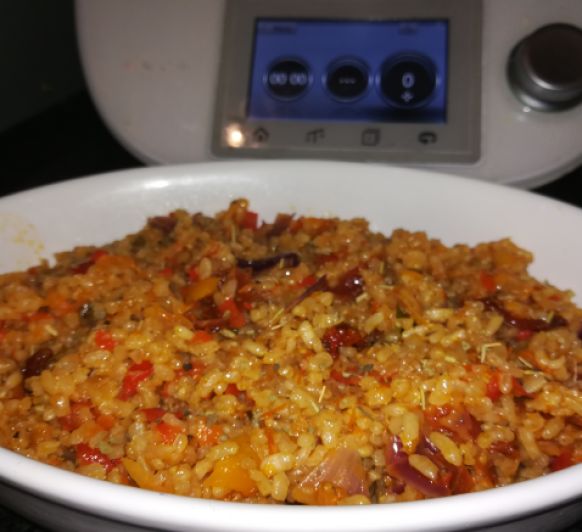 Arroz integral muy fácil y bueno!