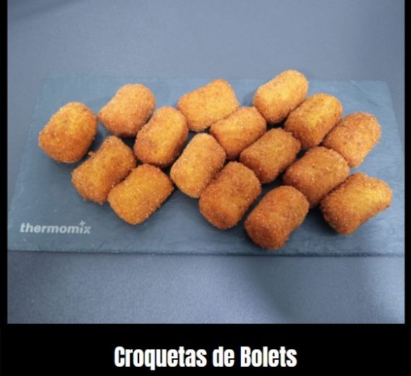 CROQUETAS DE BOLETS