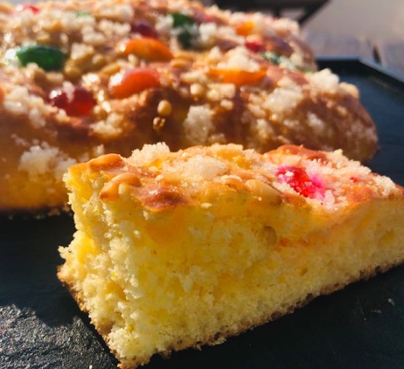 Coca Reina de Sant Joan con Thermomix® .