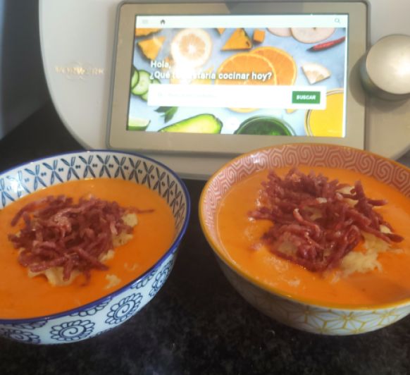 Gazpacho de albaricoques