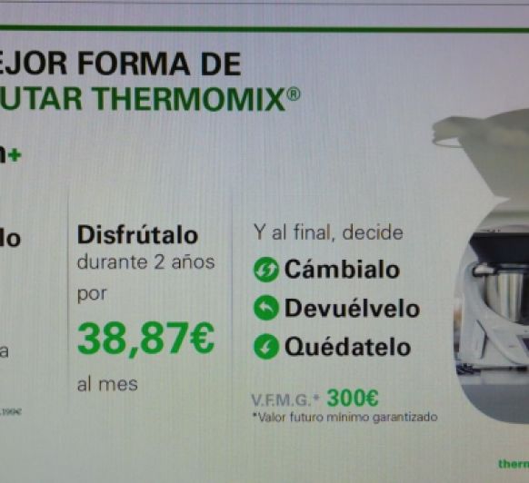 OPCIÓN + LA MEJOR FORMA DE DISFRUTAR LA Thermomix®