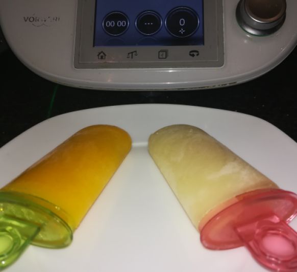 Polos de frutas
