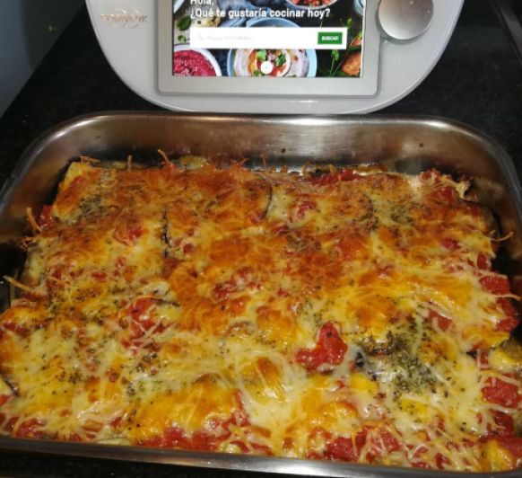 Berenjena a la pizzaiola